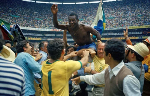 Pelé na MS v Mexiku