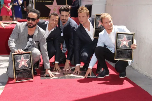 Backstreet Boys na chodníku slávy