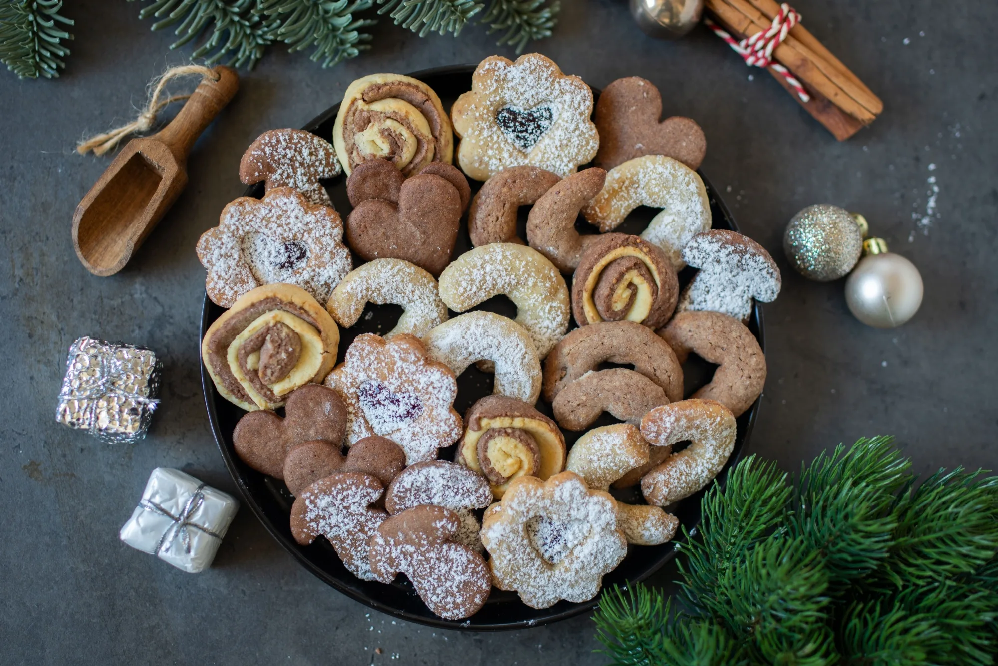 Retro vánoční cukroví